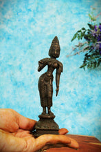 Load image into Gallery viewer, Majestic Parvati: Brass Standing Goddess Statue
