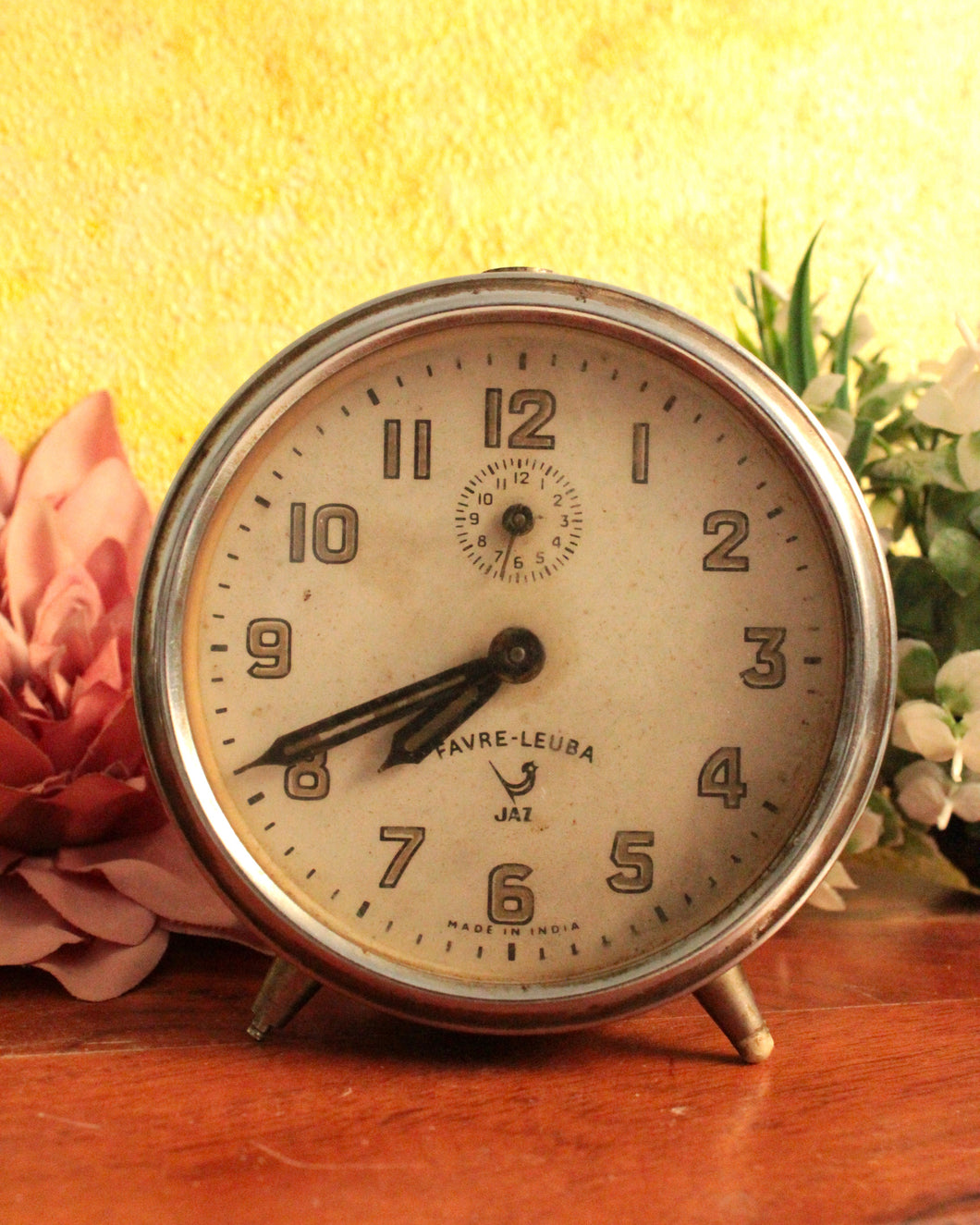 Timeless Swiss Craftsmanship, Made in India: Vintage Alarm Clock