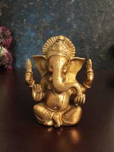 Load image into Gallery viewer, Brass Vintage Ganesha Statue - A Timeless Art Piece
