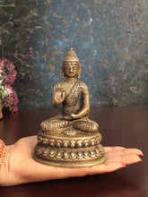 Load image into Gallery viewer, Exquisite Brass Vintage Buddha Statue
