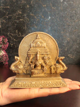 Load image into Gallery viewer, Exquisite Brass Vintage Gaja Laxmi Statue - A Symbol of Prosperity and Elegance
