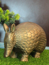 Load image into Gallery viewer, Elegant Brass Vintage Armadillo / Ant Eater Statue Showpiece
