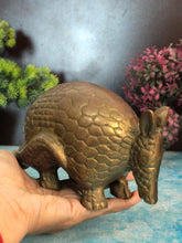 Load image into Gallery viewer, Elegant Brass Vintage Armadillo / Ant Eater Statue Showpiece
