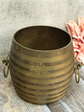 Load image into Gallery viewer, Small Vintage Brass Vase - Timeless Beauty for Your Table
