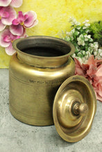 Load image into Gallery viewer, Vintage Brass Barni/Container: A Timeless Storage Treasure
