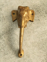Load image into Gallery viewer, Beautiful Vintage Brass Ganesha Door Handle - Style It by Hanika
