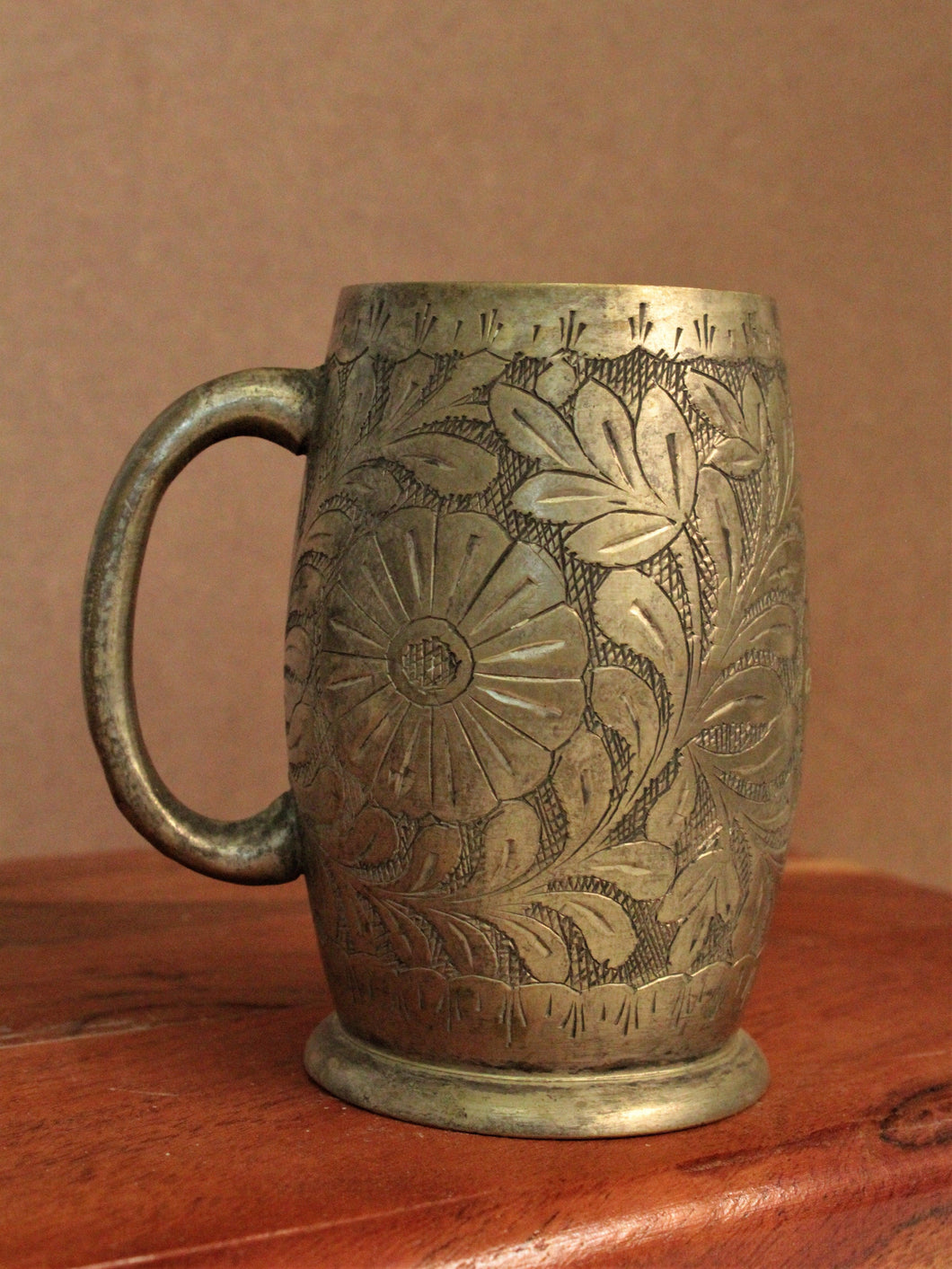 Beautiful Vintage Brass Mug - Style It by Hanika