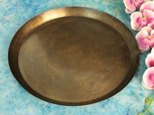 Load image into Gallery viewer, Beautiful Vintage Brass Thali Size 34 x 34 x 2.5 cm - Style It by Hanika
