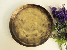 Load image into Gallery viewer, Beautiful Vintage Brass Thali - Style It by Hanika
