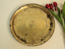 Load image into Gallery viewer, Beautiful Vintage Brass Thali - Style It by Hanika
