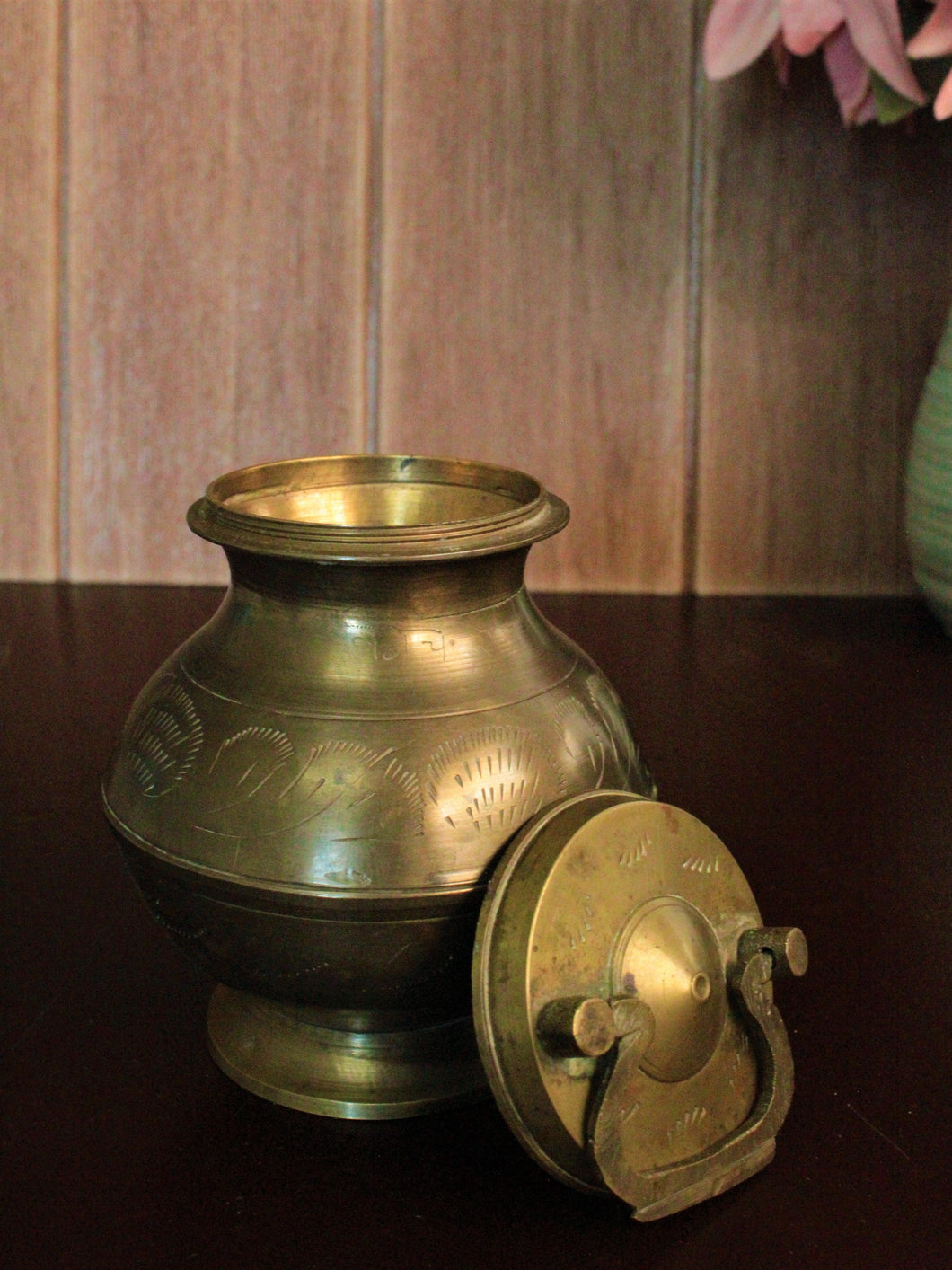 Beautiful Vintage Brass Water Pot - Style It by Hanika