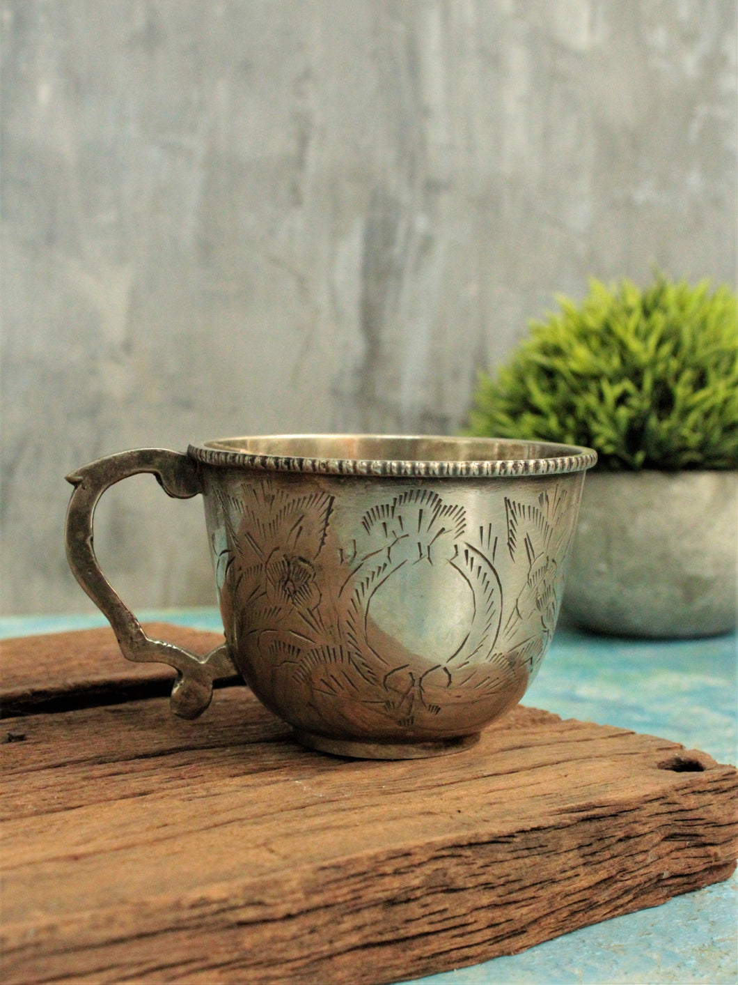 Beautiful Vintage German Silver Cup - Style It by Hanika