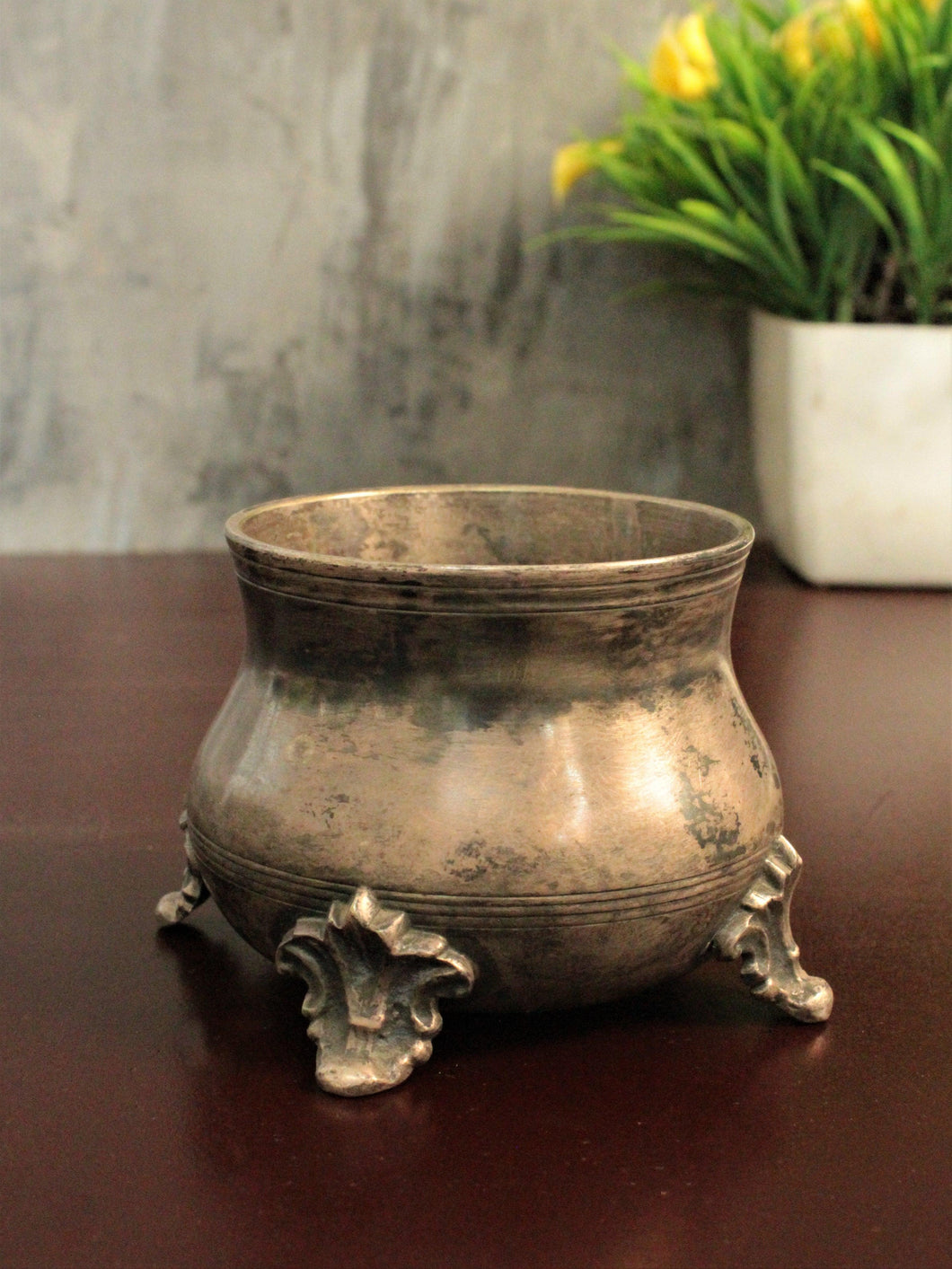 Beautiful Vintage German Silver Sugar Pot - Style It by Hanika