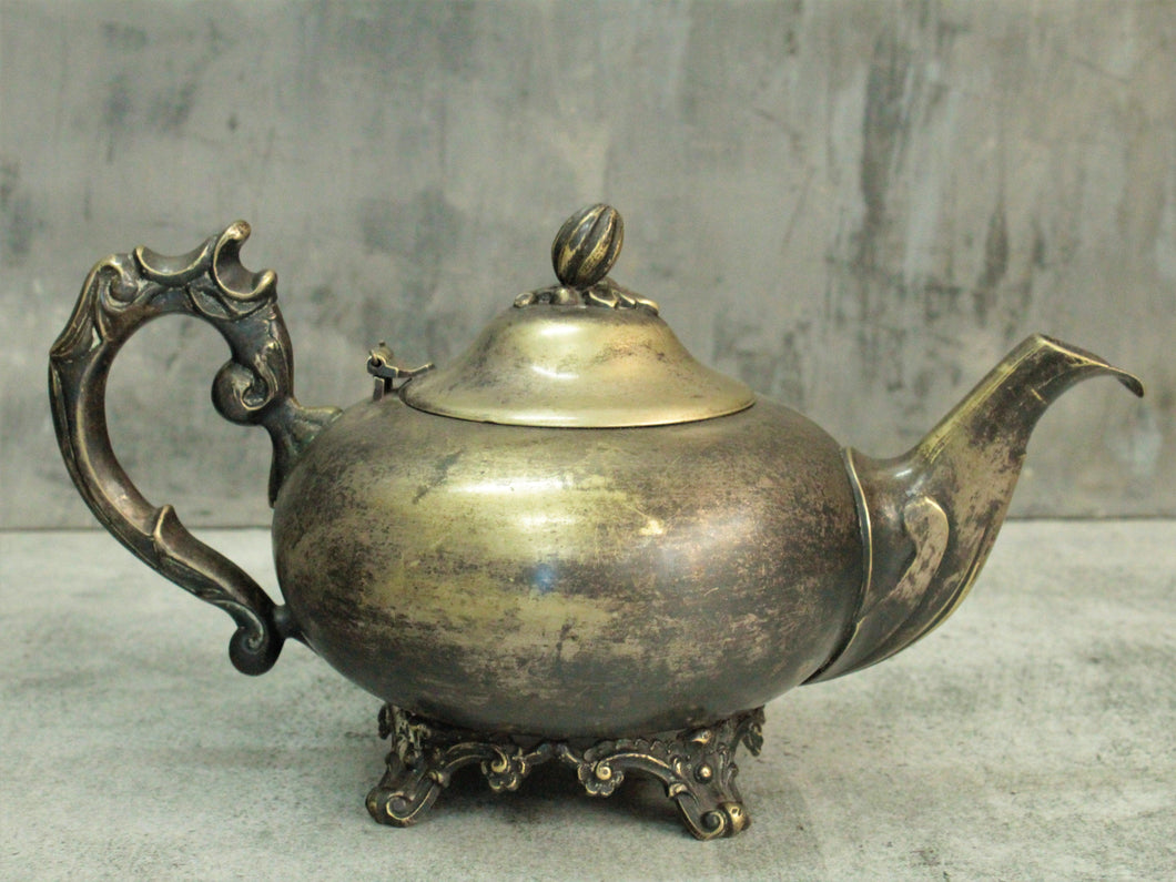 Magnificent Antique German Silver Tea Pot - Style It by Hanika