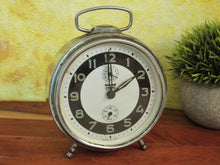 Load image into Gallery viewer, Timeless Swiss Craftsmanship, Made in India: Vintage Alarm Clock by HES - Style It by Hanika
