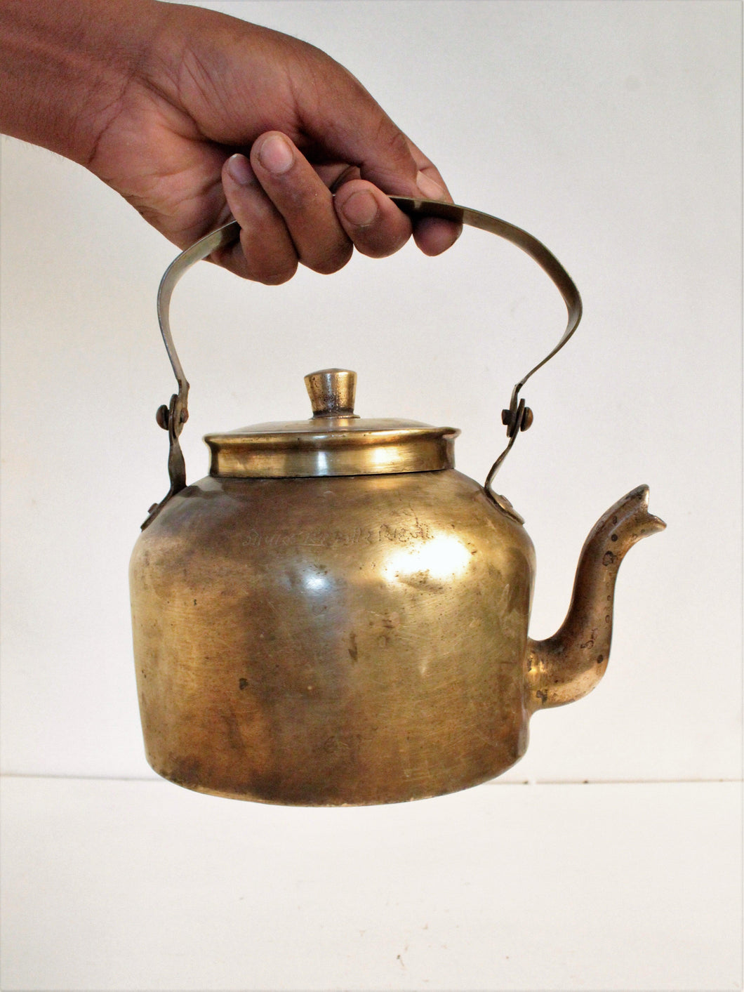 Vintage Brass Kettle / Tea Pot - Style It by Hanika