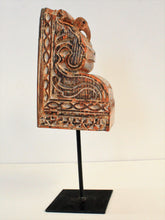 Load image into Gallery viewer, Vintage Wooden Hand Carved Toda Standee - Style It by Hanika
