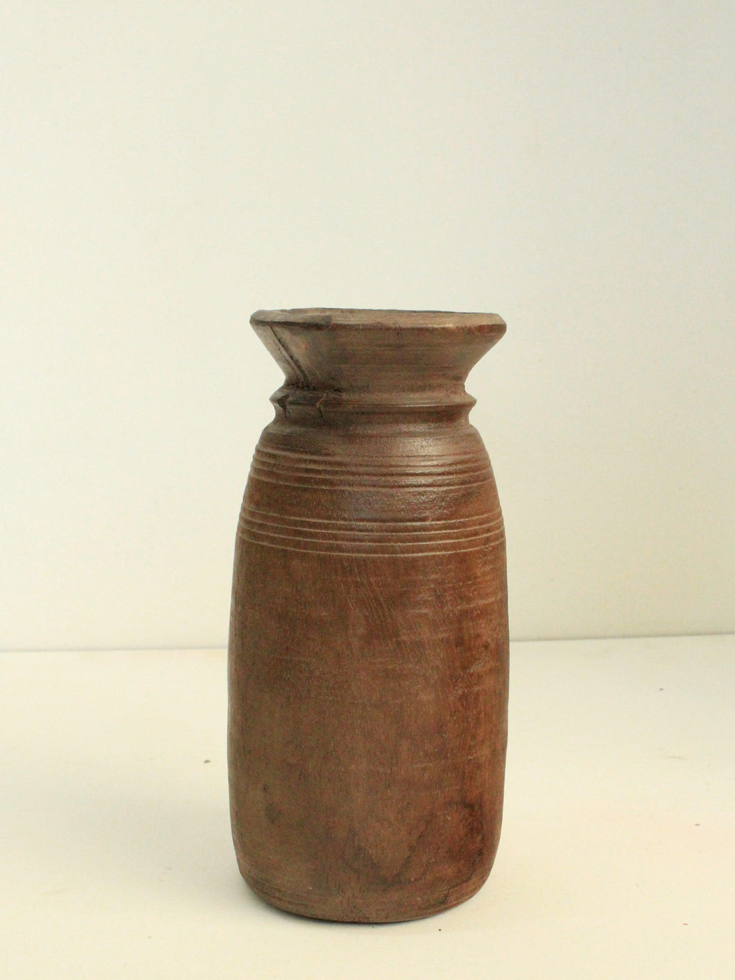 Vintage Wooden Himachal Pot / Planter / Vase - Style It by Hanika