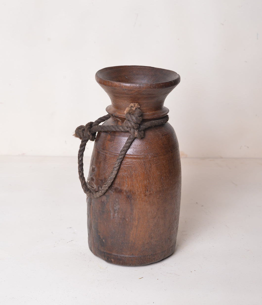 Vintage Wooden Himachal Pot / Planter