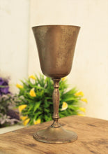 Load image into Gallery viewer, Vintage Luxury Brass Goblet Glass
