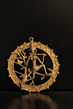 Load image into Gallery viewer, Vintage Brass Krishna Wall Hanging
