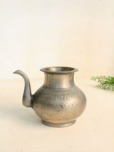 Load image into Gallery viewer, Beautiful Vintage Hand-punched Brass Pot with Spout
