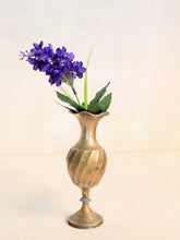 Load image into Gallery viewer, Beautiful Vintage Brass Hand Carved  Vase
