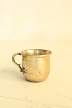 Load image into Gallery viewer, Beautiful Vintage Hand Punched Brass Cup with Handle
