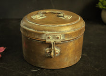 Load image into Gallery viewer, Vintage Brass Container
