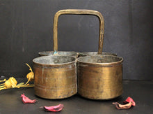 Load image into Gallery viewer, Beautiful 4 Khana Chutney or Vegetable Server Size - 18 x 18 x 17 Cm - Style It by Hanika
