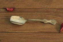 Load image into Gallery viewer, Beautiful German Silver Carved Spoon (Length - 5.1&quot;) - Style It by Hanika

