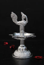 Load image into Gallery viewer, Beautiful Metal Peacock Deepak Stand - Style It by Hanika
