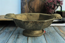 Load image into Gallery viewer, Beautiful Vintage Brass Basket / Bowl (Length - 14&quot;) - Style It by Hanika
