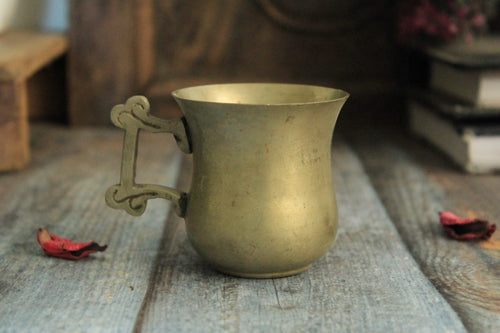 Beautiful Vintage Brass Cup (Height - 2.5