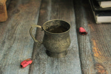 Load image into Gallery viewer, Beautiful Vintage Brass Cup (Height - 2.5&quot;) - Style It by Hanika
