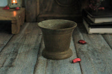 Load image into Gallery viewer, Beautiful Vintage Brass Mortar (Height - 3.3&quot;) - Style It by Hanika
