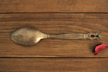 Load image into Gallery viewer, Beautiful Vintage Copper Carved Spoon (Length - 6.8&quot;) - Style It by Hanika
