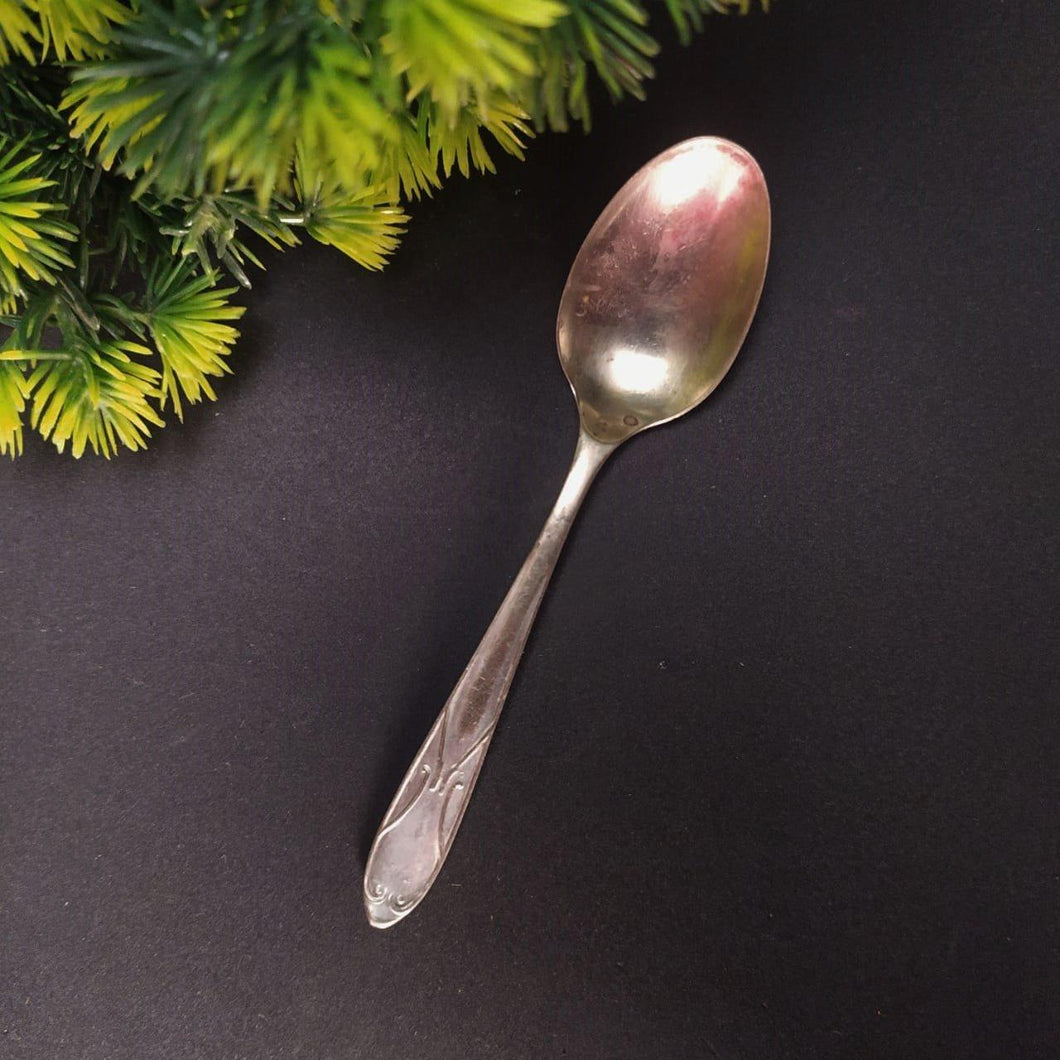 Beautiful Vintage Nickle Silver Small Spoon (Length - 4.75 Inches) - Style It by Hanika