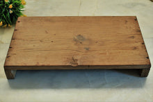 Load image into Gallery viewer, Beautiful Wooden Rustic stool or Styling Board Size 51 x 28 x 7 cm - Style It by Hanika
