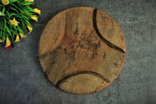 Load image into Gallery viewer, Beautiful Wooden Rustic Styling Board OR Roti Board Size 25 x 25 x 4 cm - Style It by Hanika
