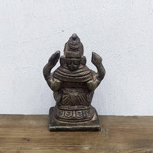 Load image into Gallery viewer, Ganesh Sitting Idol Sculpture Brass Statue Size 4 x 3.3 x 6 cm - Style It by Hanika
