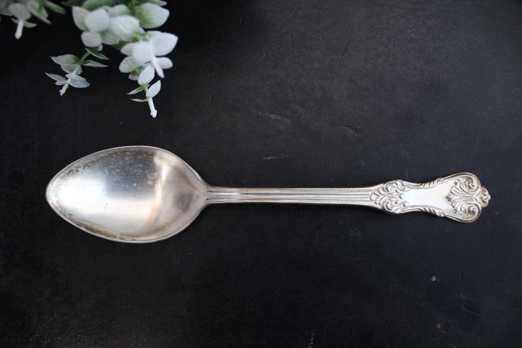 German Silver Carved Spoon: Vintage Design, Ideal Aesthetic Cutlery. - Style It by Hanika