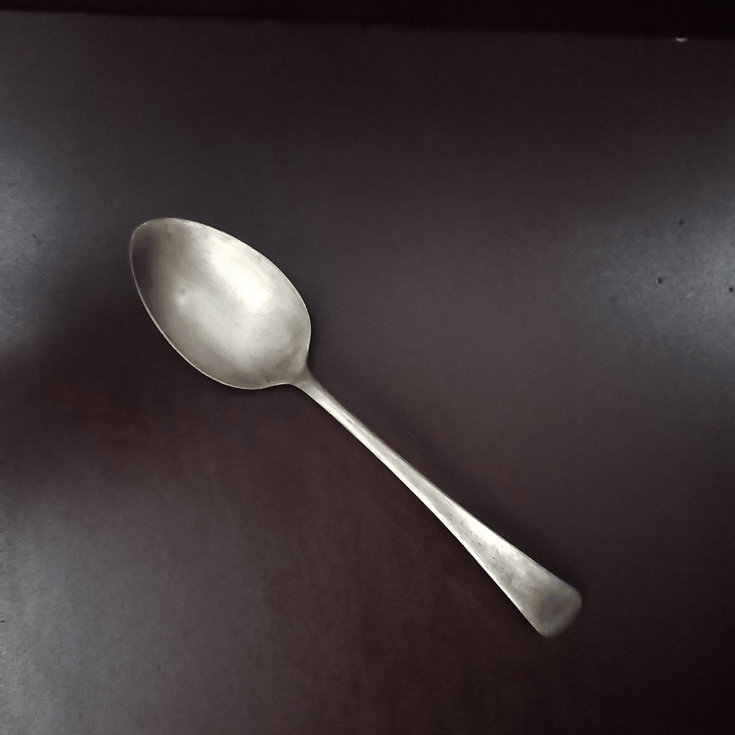 German Silver Tea Spoon: Vintage Design Handcrafted by Folk Artisan (7