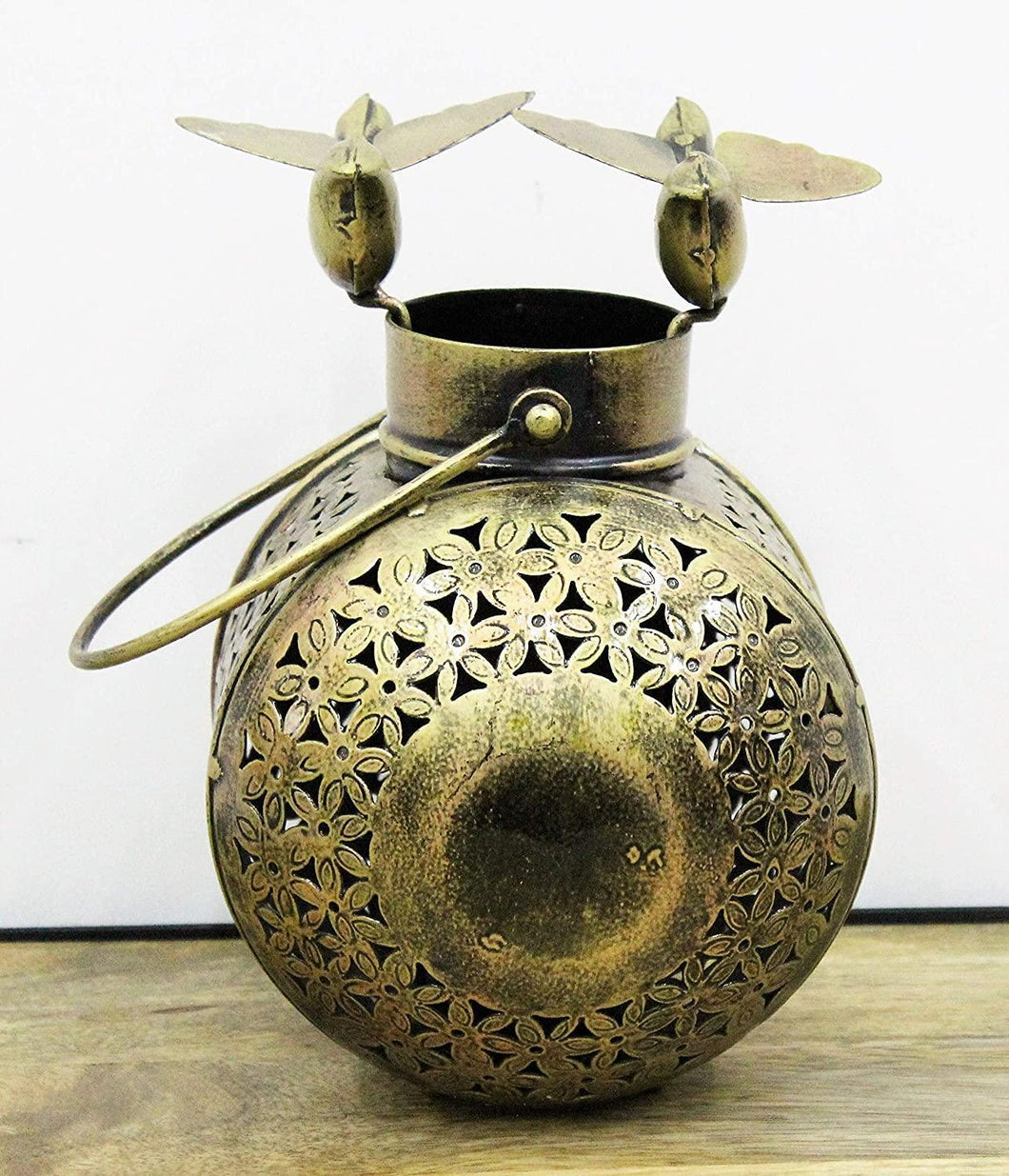 Hand Crafted Bird Tea Light Holder (Lantern) Size 15.9 x 16.5 x 22.9 cm - Style It by Hanika
