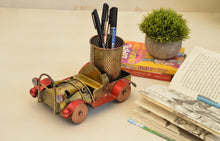 Load image into Gallery viewer, Handcrafted Iron Decorative Car Pen Holder - Style It by Hanika
