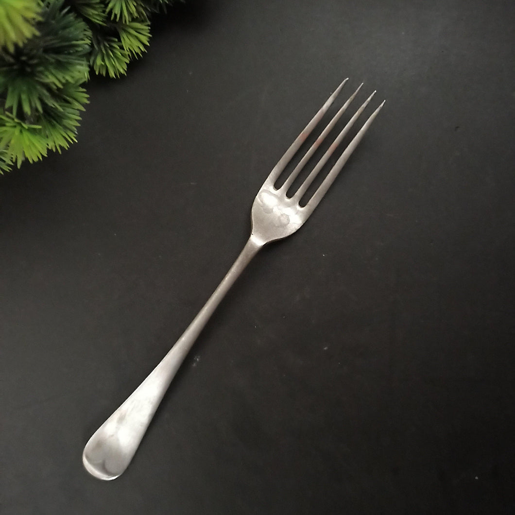 Handmade vintage German Silver Fork (7.5