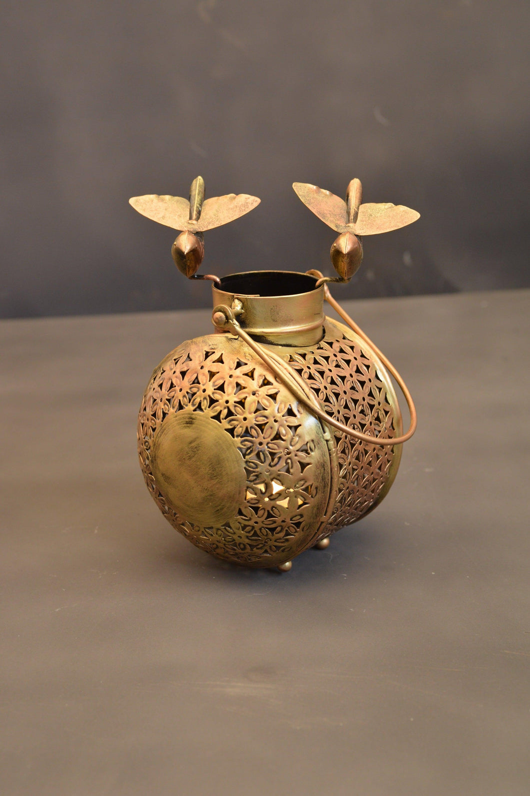 Metal Bird Pot Tea Light Holder - Style It by Hanika