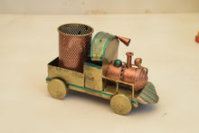 Load image into Gallery viewer, Metal Handcrafted Engine with Pen Stand Size 25.4 x 12.7 x 15.2 cm - Style It by Hanika
