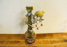 Load image into Gallery viewer, Metal Sitar Ganesh Table Decor - Style It by Hanika
