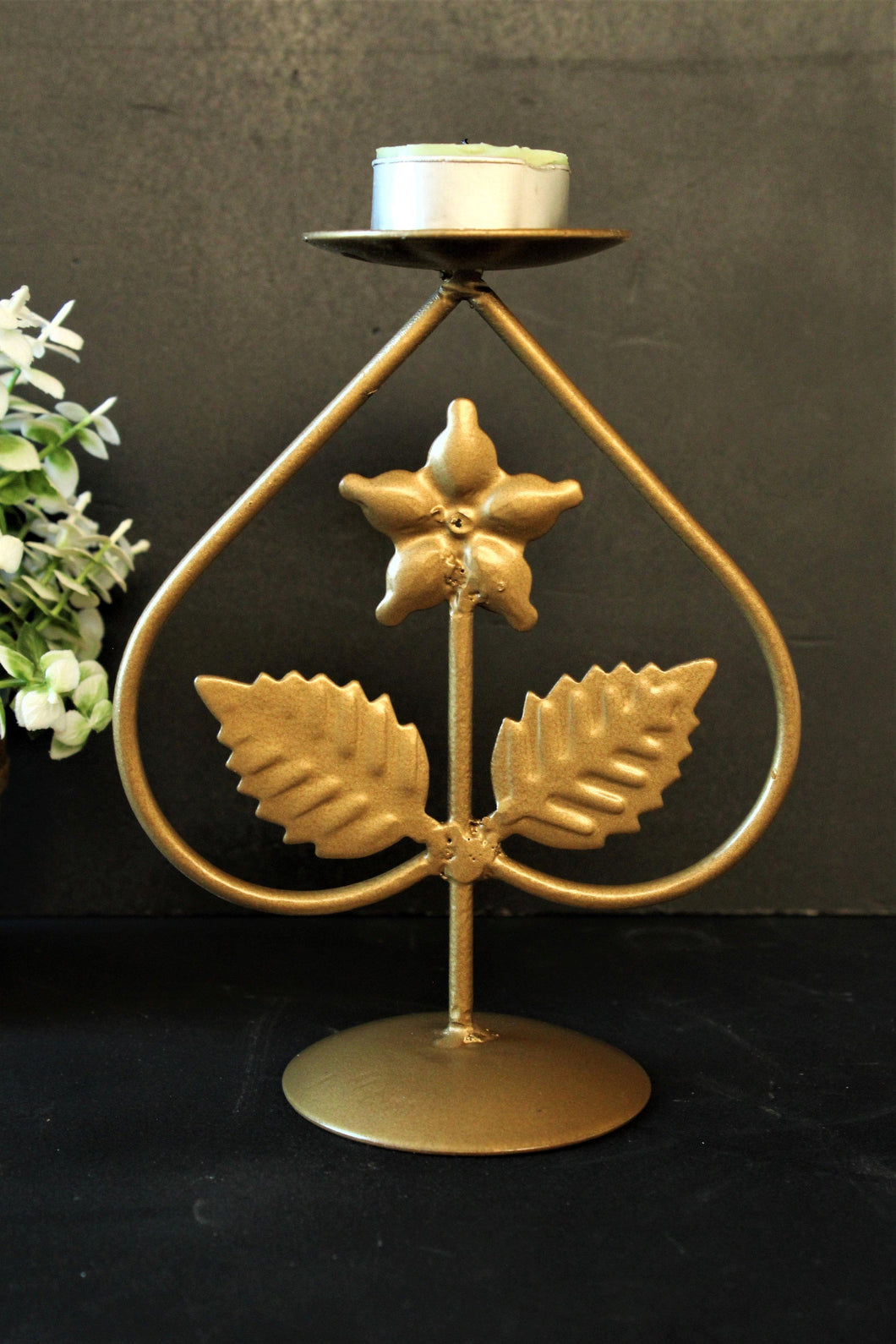 Metal Tealight / Candle Holder Stand - Style It by Hanika